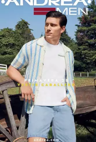 Catalogo Andrea caballeros ropa Primavera 2025